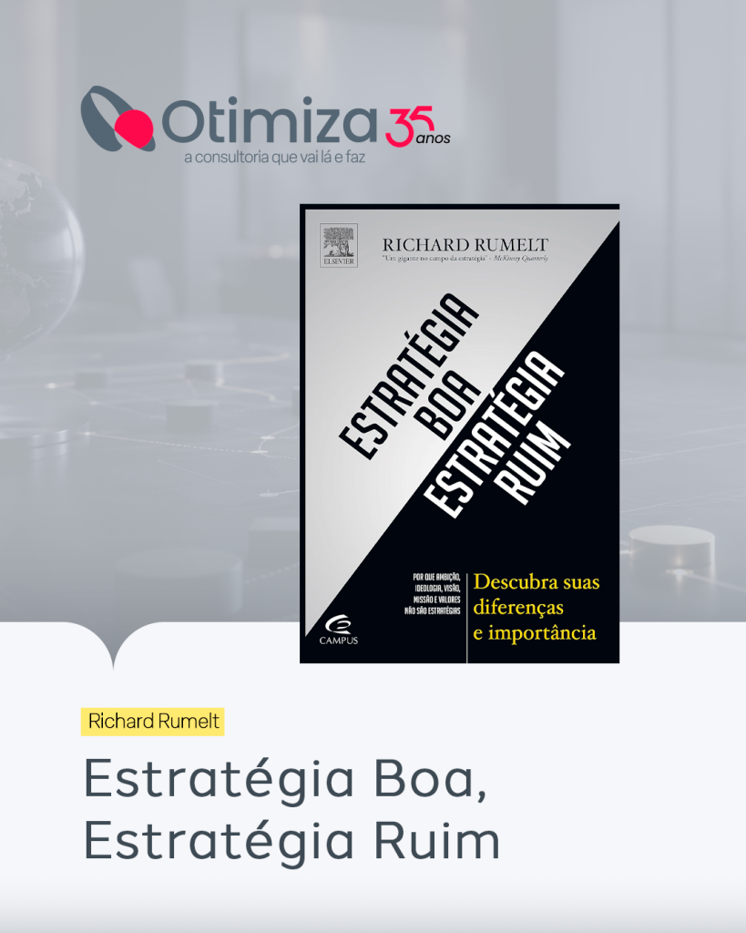Dica de leitura: Estratégia Boa, Estratégia Ruim